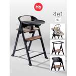 Стульчик для кормления Happy Baby Dorian черный