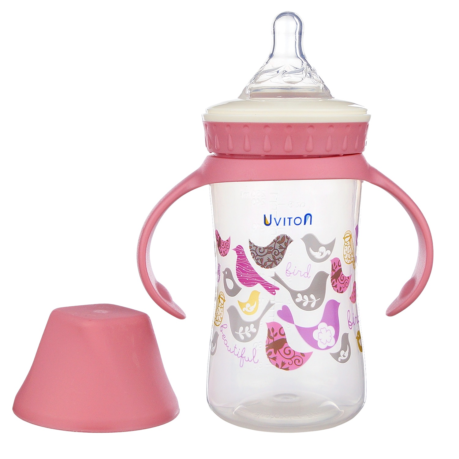 Бутылочка Uviton Anti-Colic 250 мл в ассортименте - фото 8