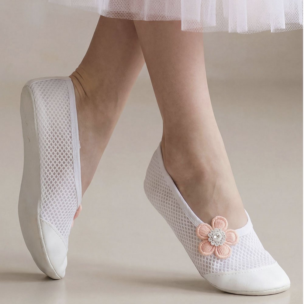 Чешки Europen A-C-001КЗцветок-SV EUROPEN чешки сетка белый - фото 3