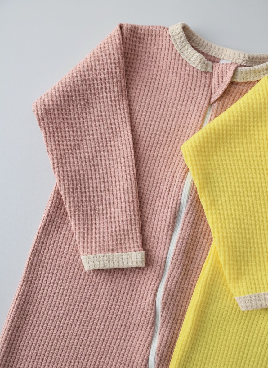 Комбинезон 2 шт Bunnyphant Т-169-2/пудровый-лимонный - фото 5