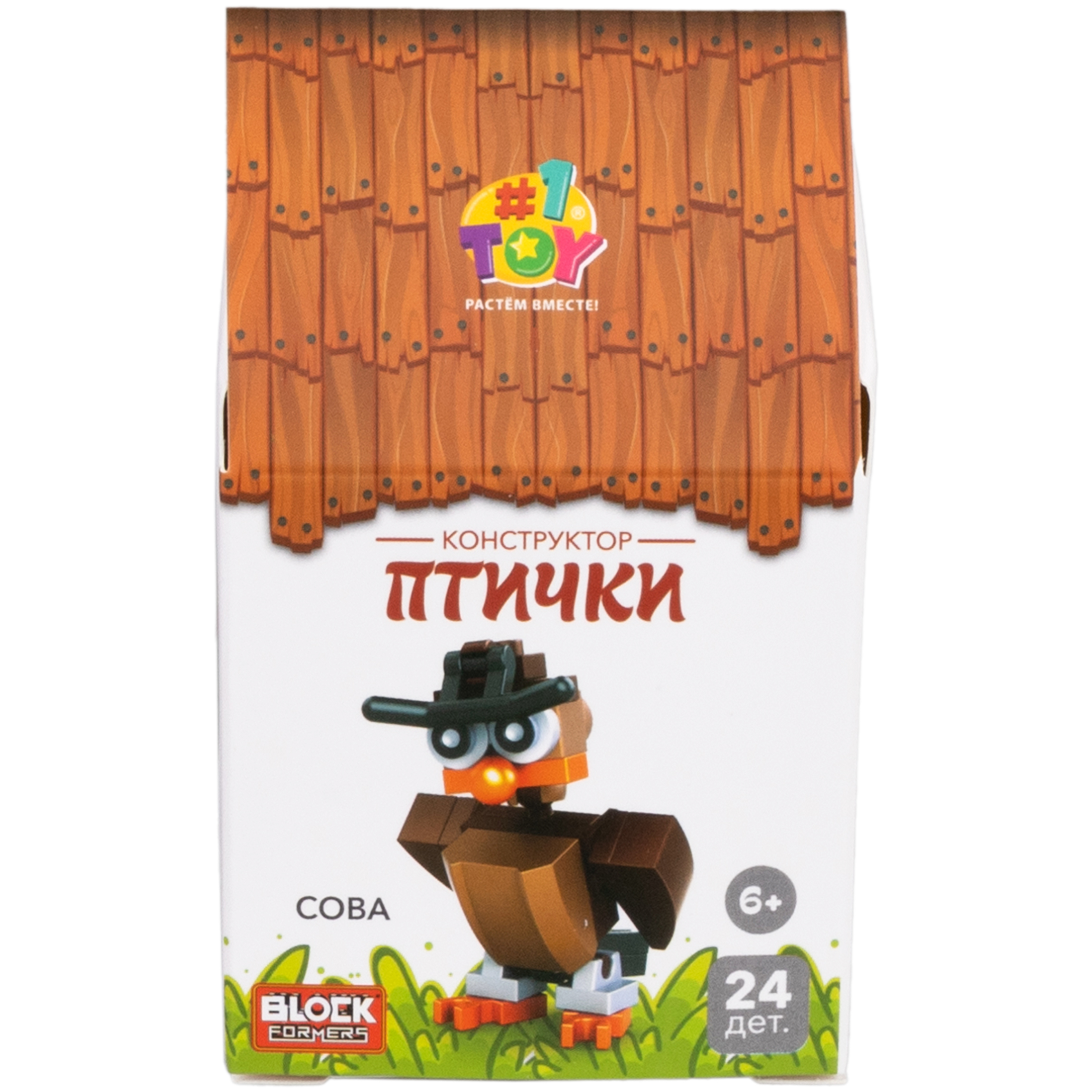 Конструктор Blockformers Птички набор 6 шт. из мини-блоков - фото 17