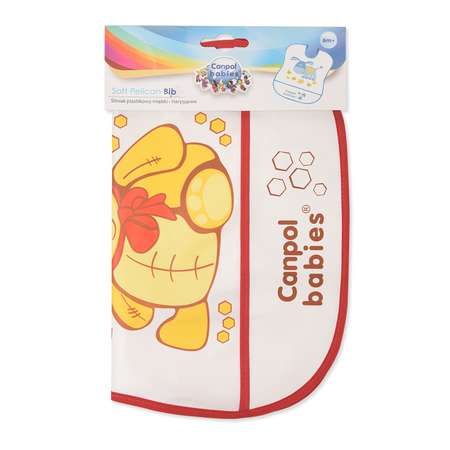 Нагрудник Canpol Babies пластик в ассортименте