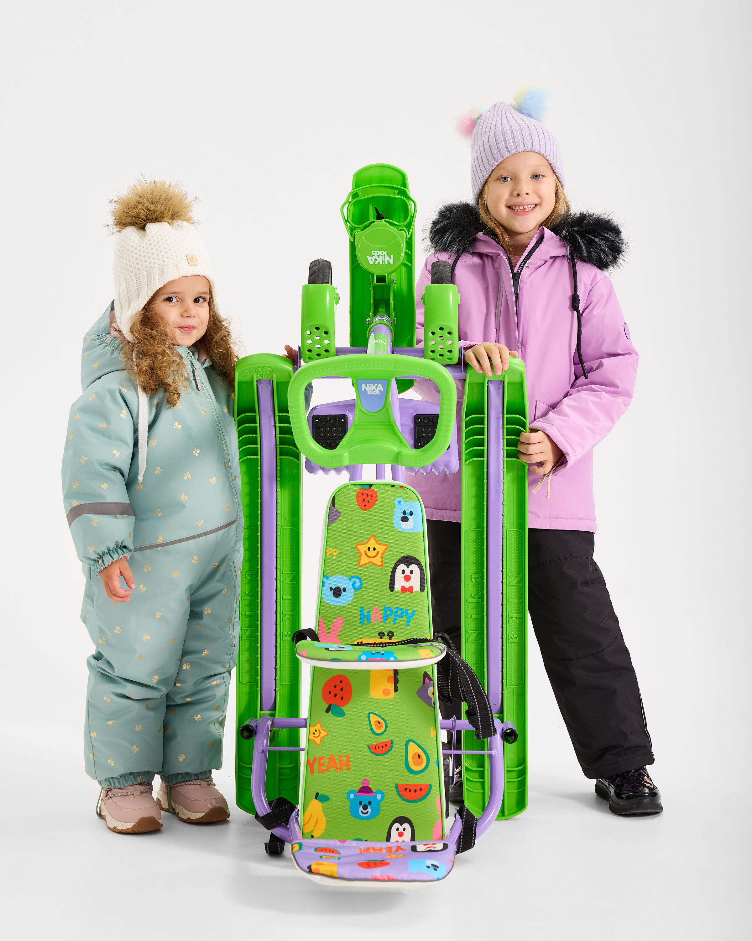 Снегокат NiKA kids Тимка спорт - фото 5