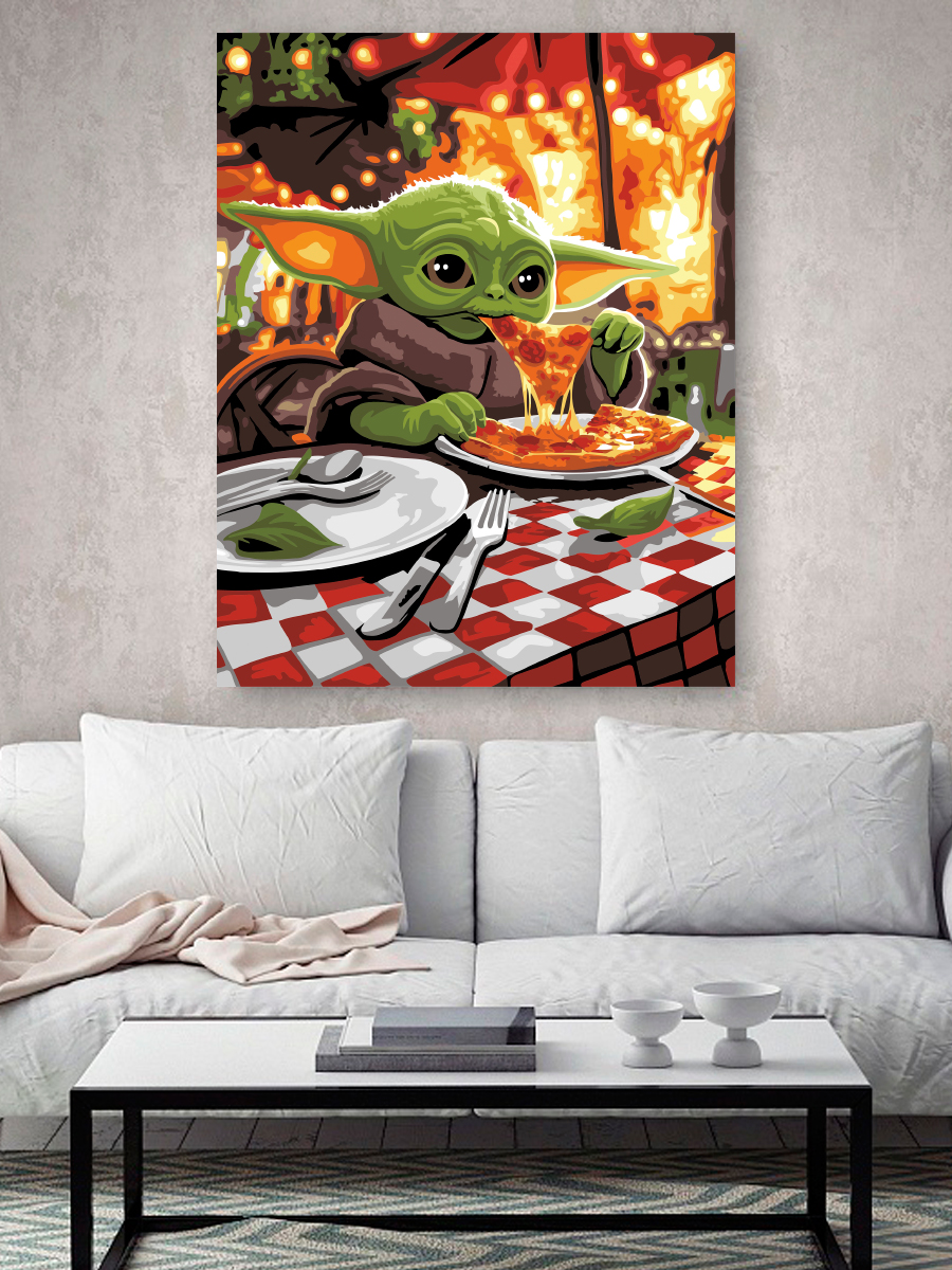 Картина по номерам Hobby Paint Сила пиццы в ассортименте - фото 3