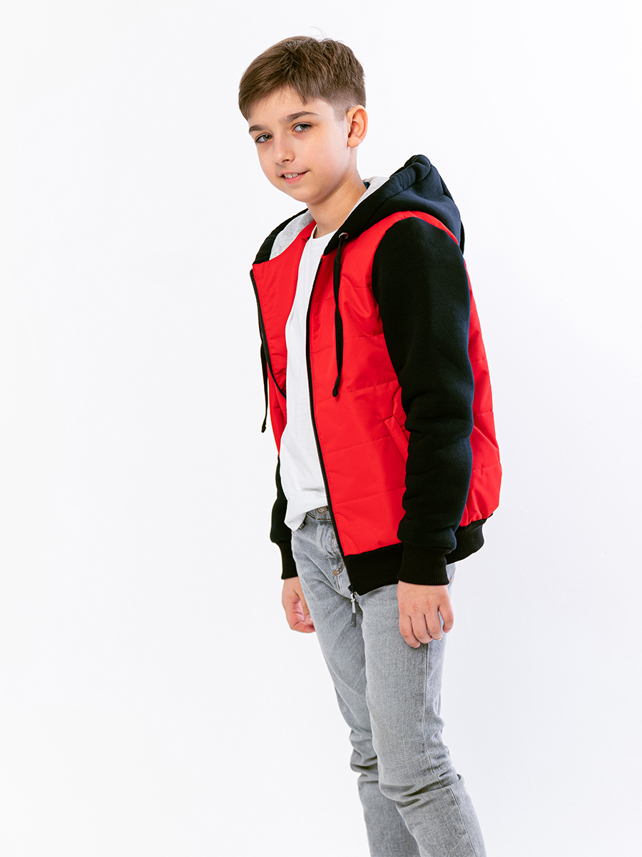 Куртка RODOS М-222_Детская(М)/красный_черный - фото 7