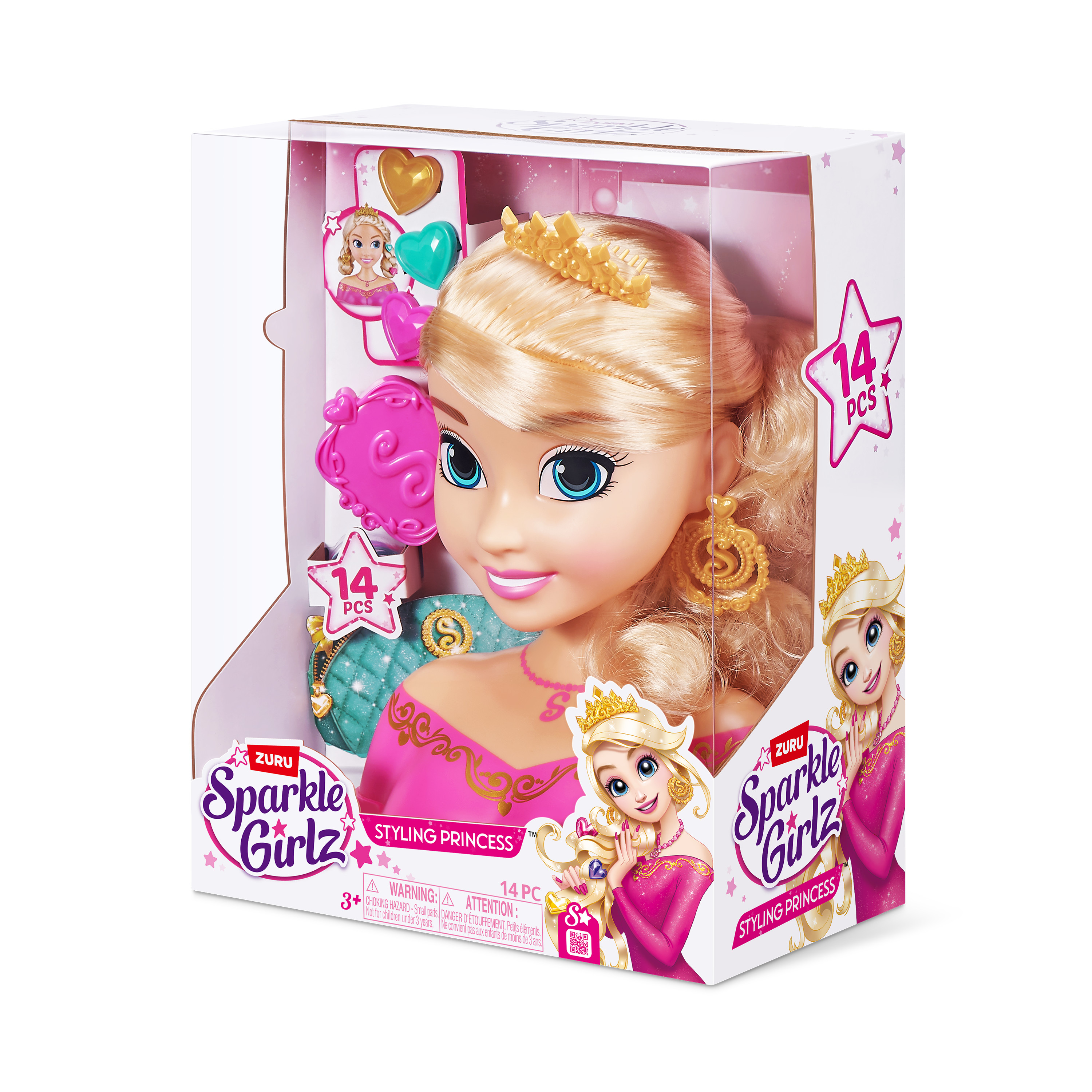 Игрушка Zuru Sparkle Girlz торс для причесок - фото 11