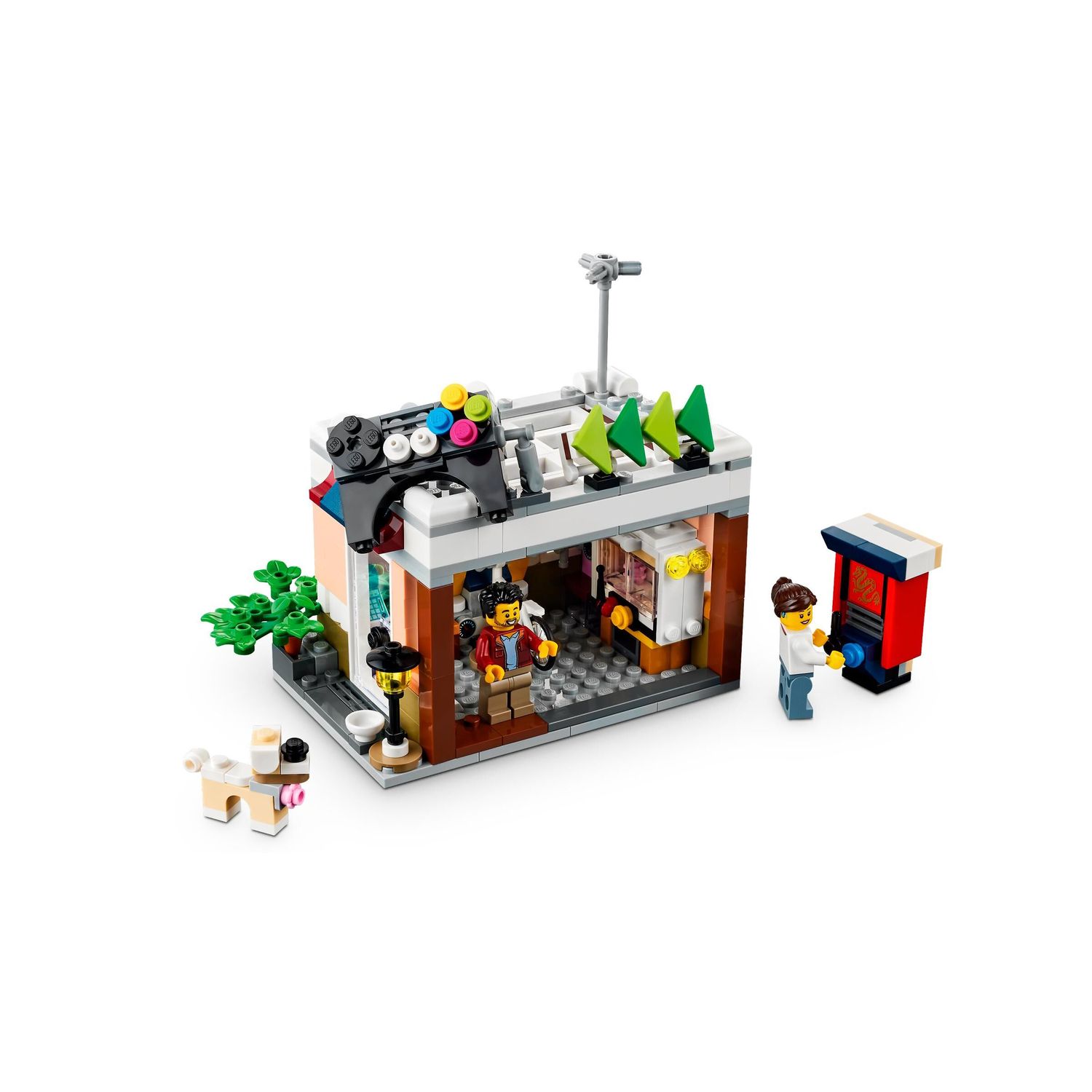 Конструктор LEGO Creator Downtown Noodle Shop 569 дет. - фото 6