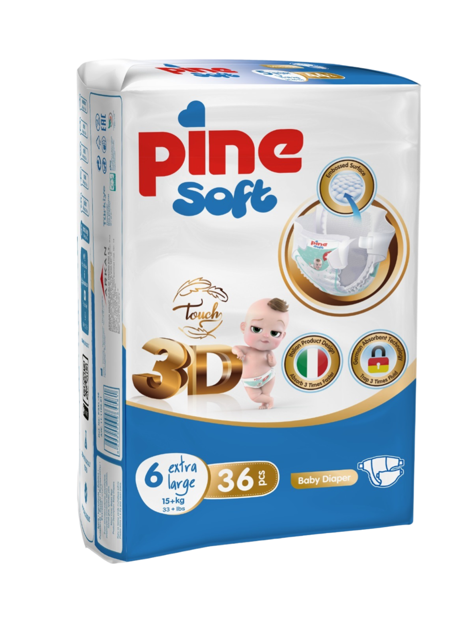 Подгузники Pine L 36 шт. - фото 1