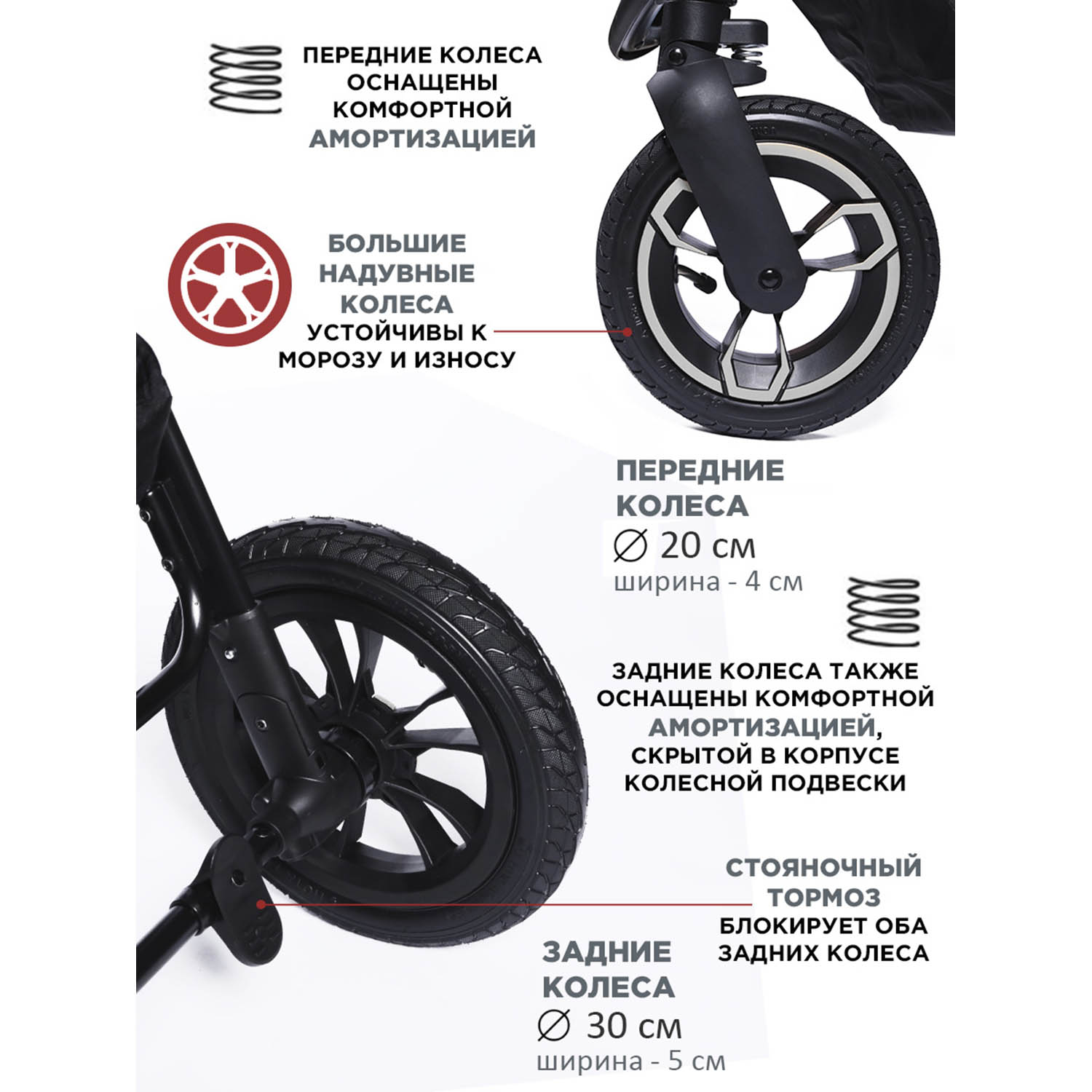 Коляска прогулочная BabyCare Venga голубой - фото 12