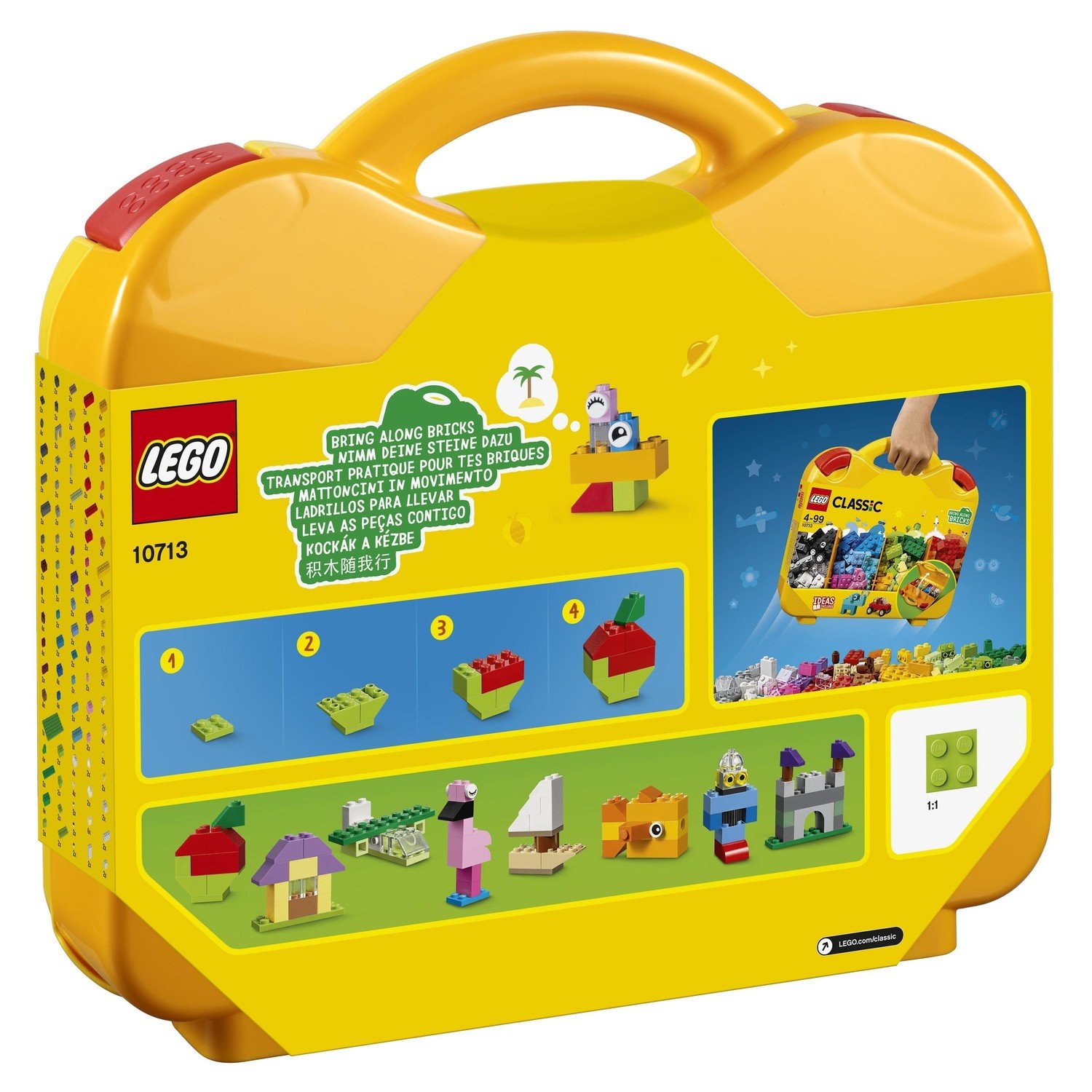 Конструктор LEGO Classic Creative Suitcase 213 дет. - фото 2