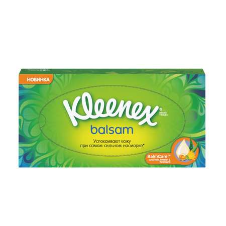 Бумажные салфетки Kleenex Balsam 72 шт.