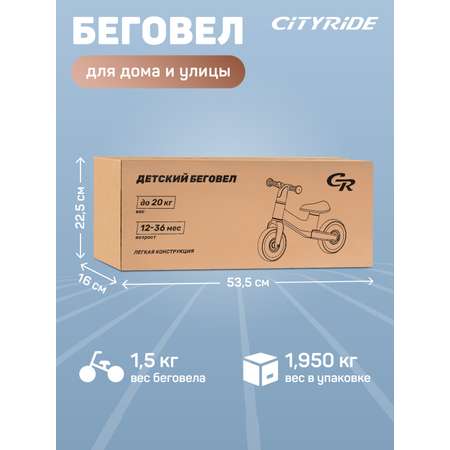 Двухколесный беговел CITYRIDE