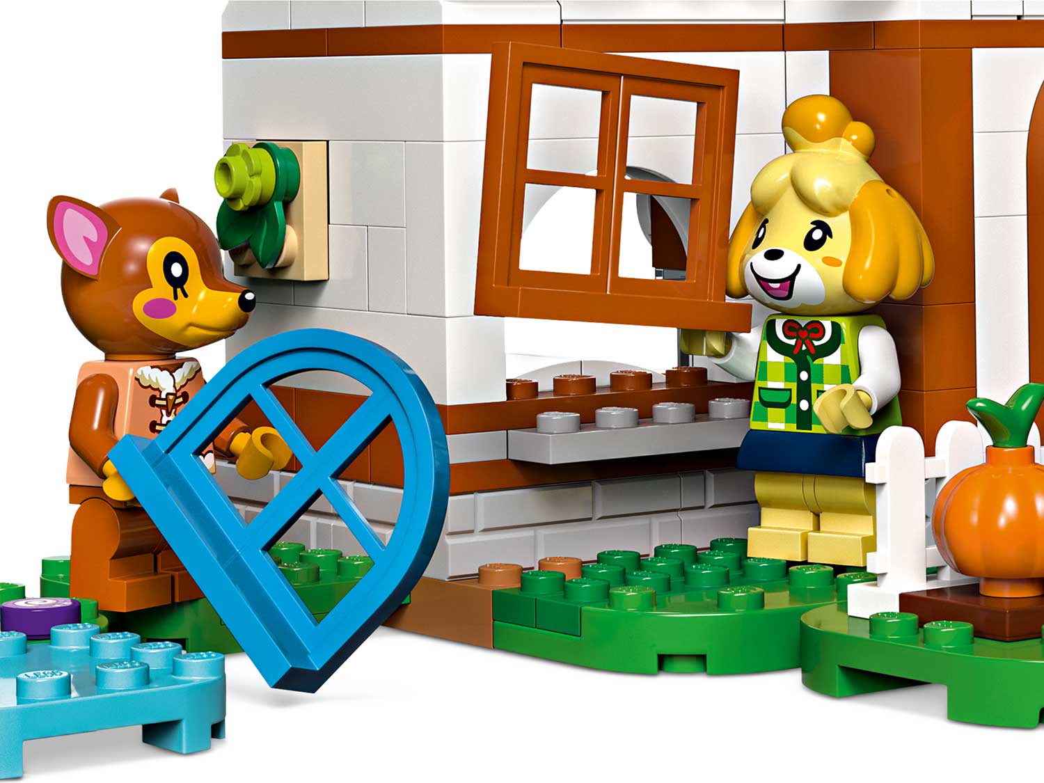 Конструктор LEGO Animal Crossing Посещение дома Изабель 389 дет. - фото 3