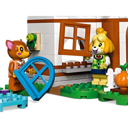 Конструктор LEGO Animal Crossing Посещение дома Изабель 389 дет.
