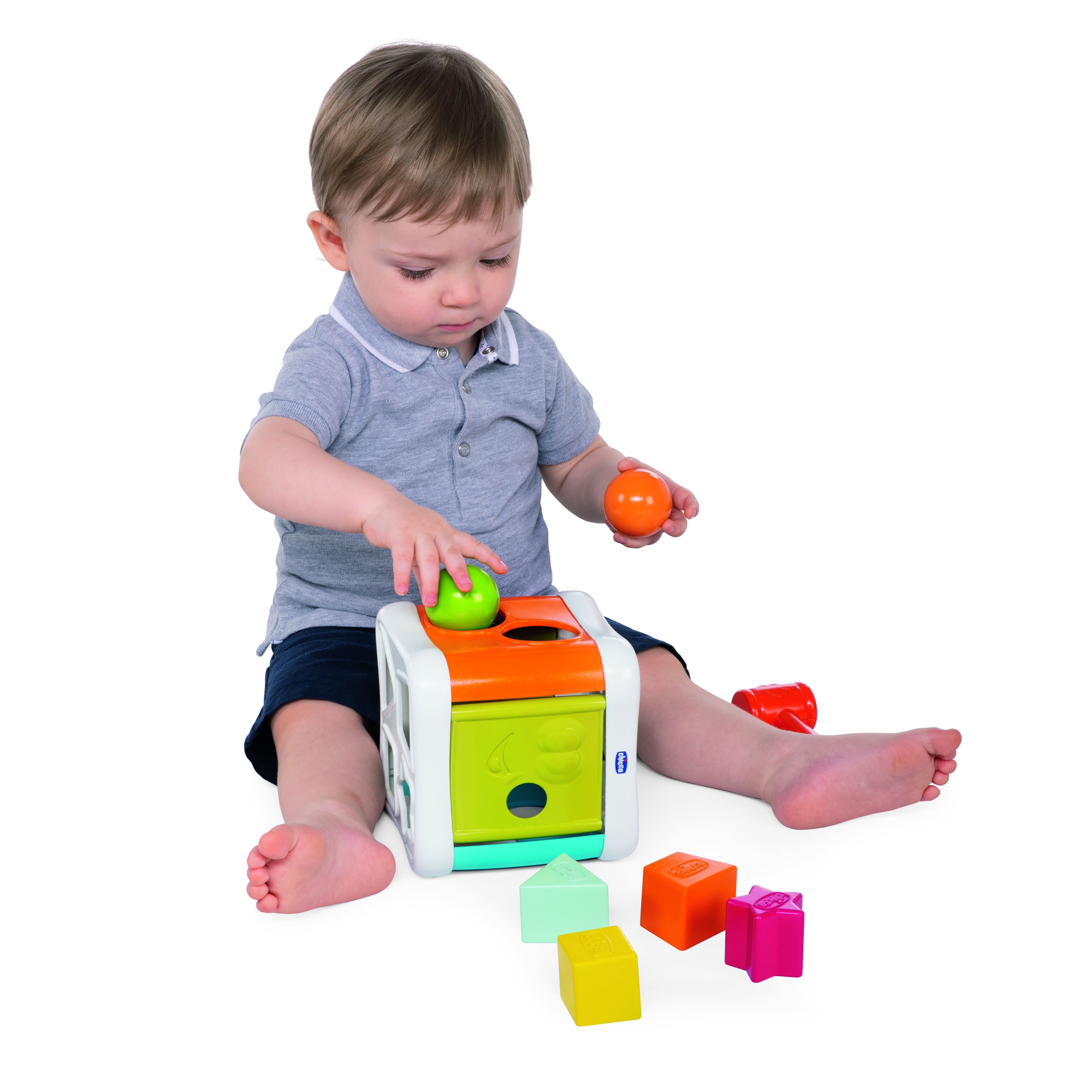 Игрушка Chicco сортер Кубик - фото 8