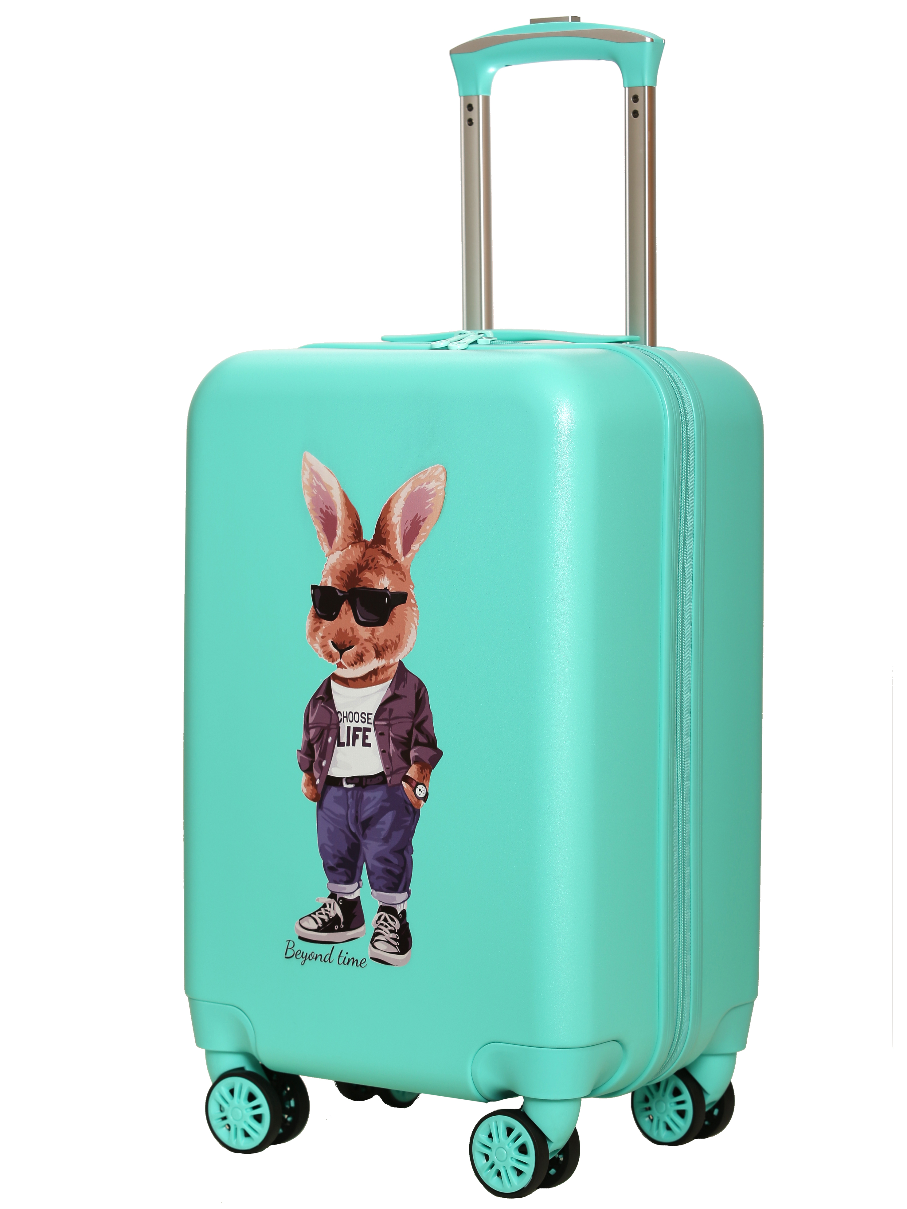 Чемодан Beyond time Модный кролик - фото 8