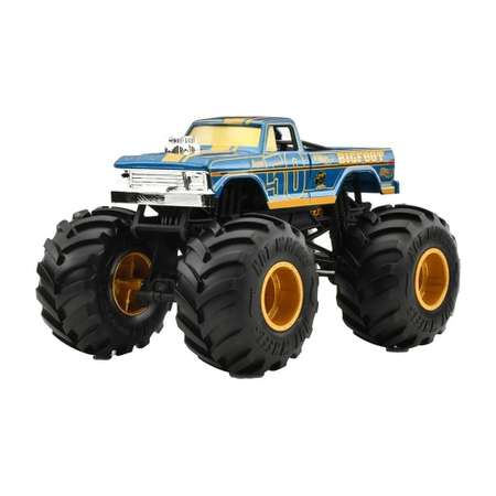 Монстр-трак Hot Wheels Monster Trucks 1:24 Bigfoot 1:24 синий