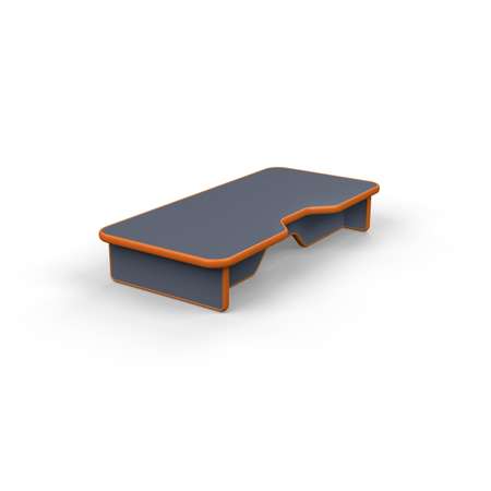Подставка настольная VMMGAME Для монитора и акустической системы BASE DARK ORANGE