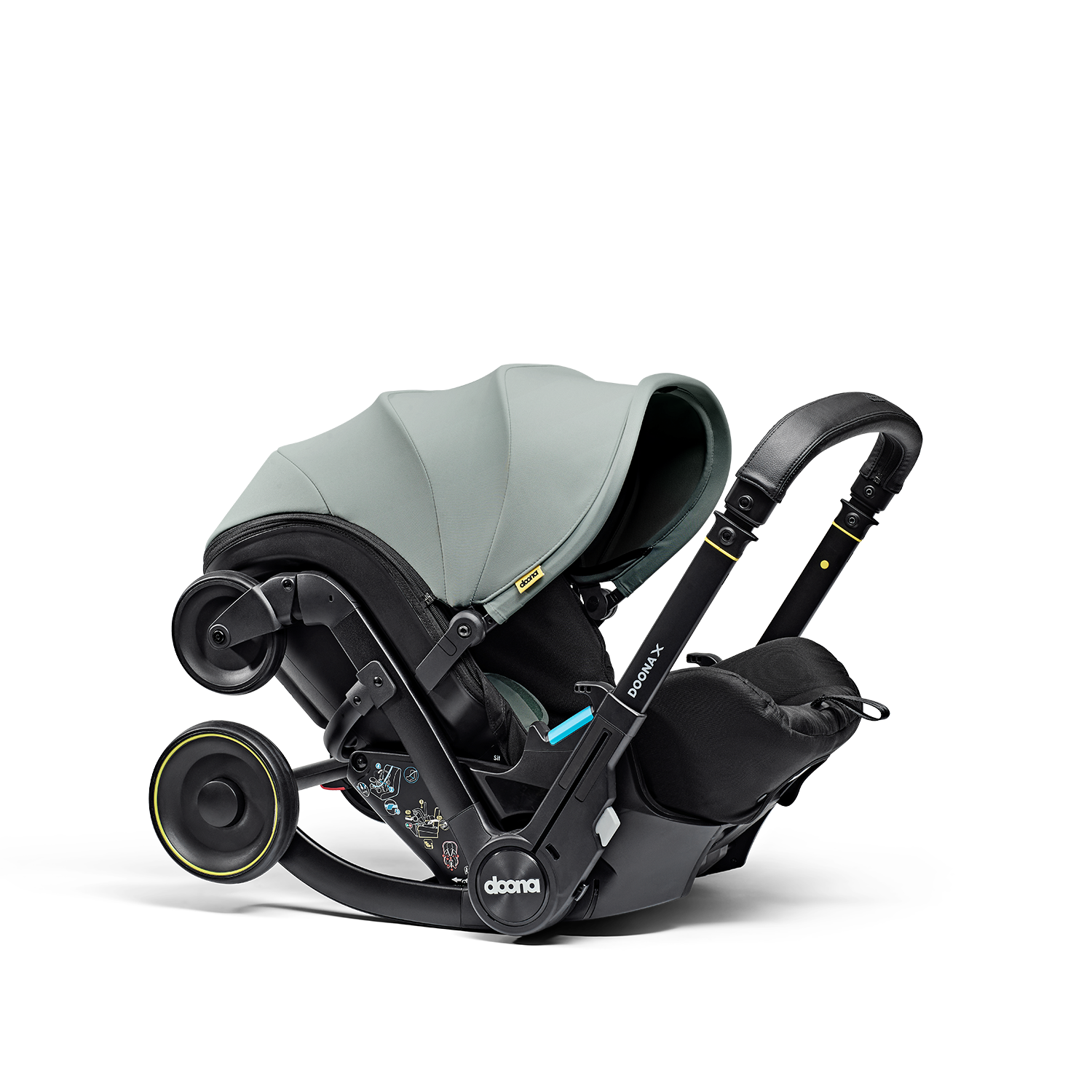 Автокресло Doona X Dusty Sage Isofix 0 (0 -13 кг) - фото 20