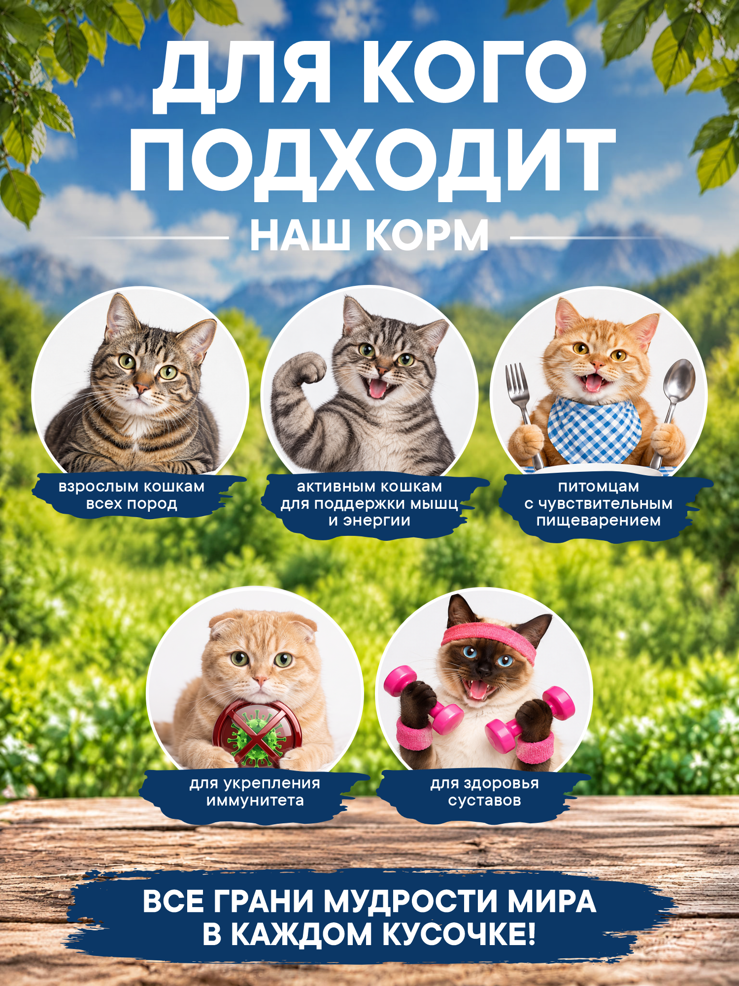 Корм для кошек сухой Pronature Holistic Pan-Asia Grain Free беззерновой на утке с апельсином 5кг - фото 3