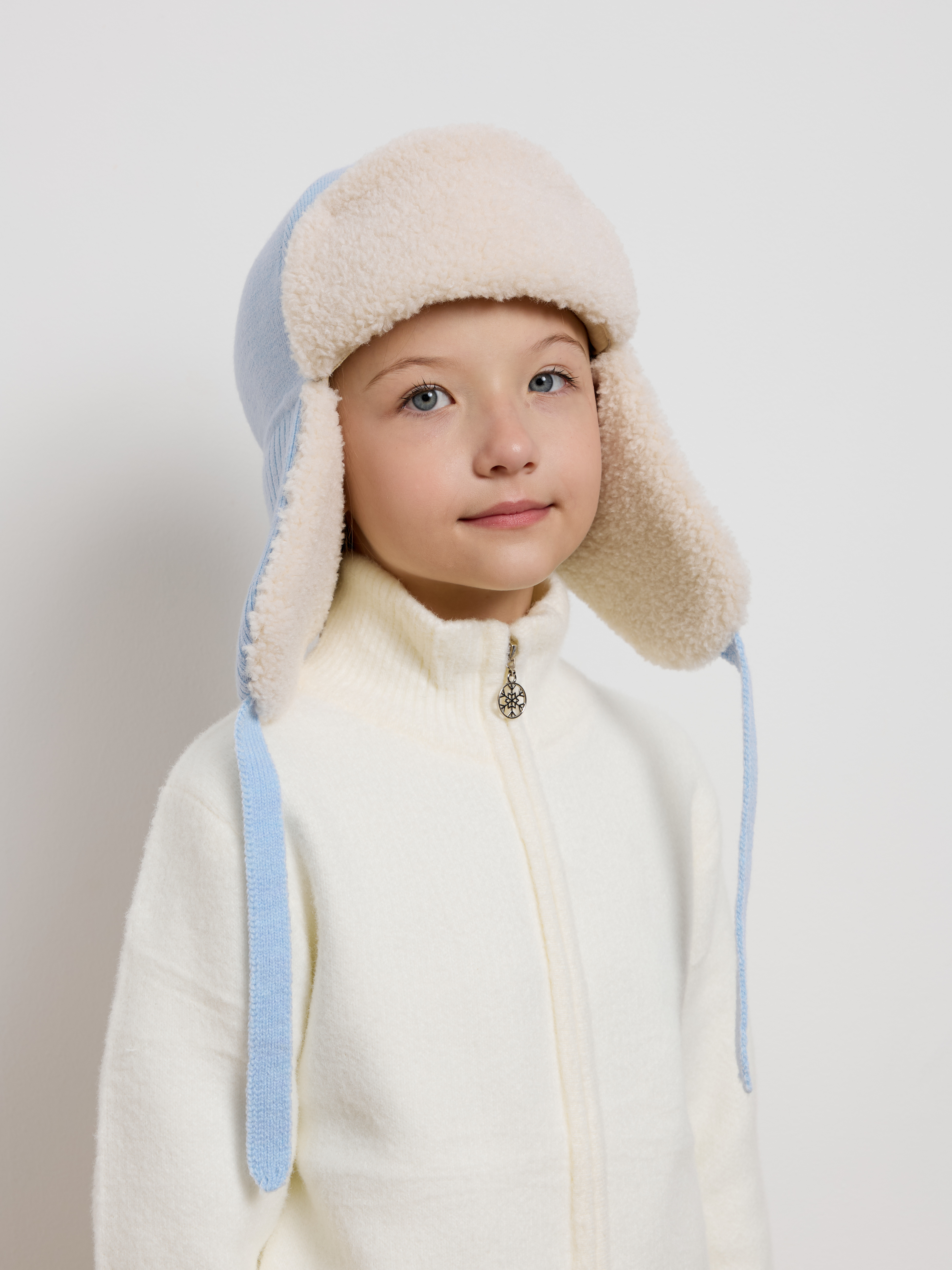 Шапка-ушанка Starkoff Kids Д500911 - фото 8