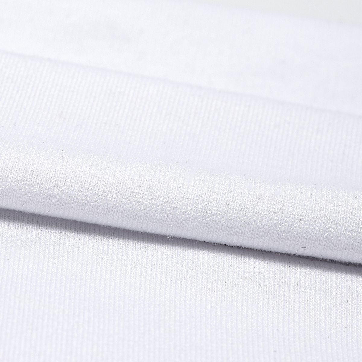 Ткань футер IDEAL 2х нитка петля поливискоза цвет белый 3м - фото 7