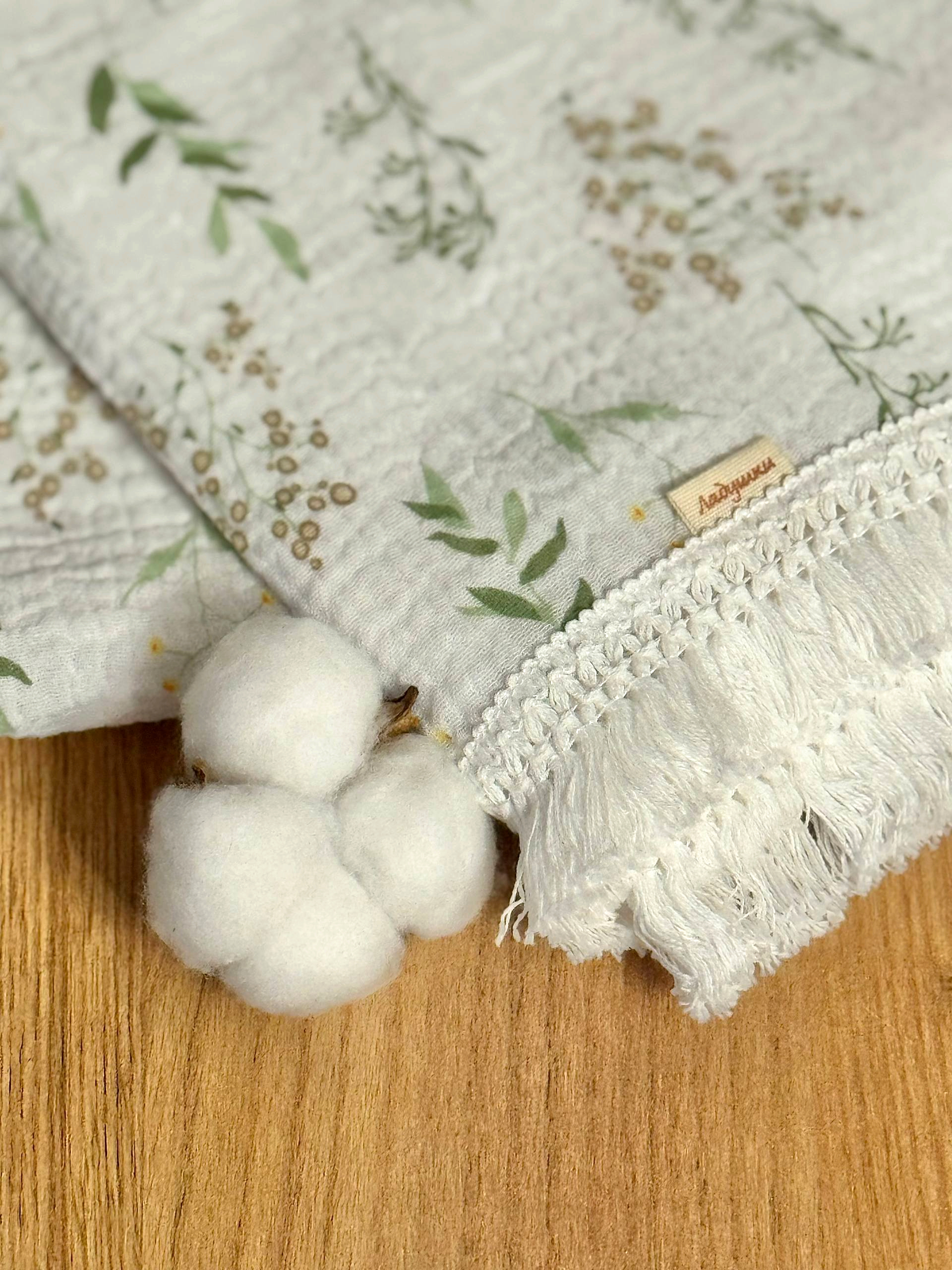 Плед Ладушки муслиновый 100 x 130 см муслин - фото 10