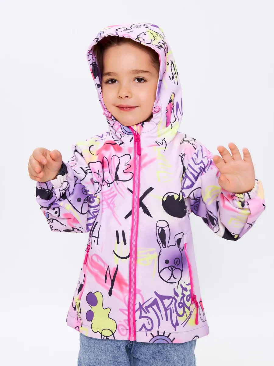 Ветровка RuStyle ДД-ветTSК-388-граффиол - фото 4