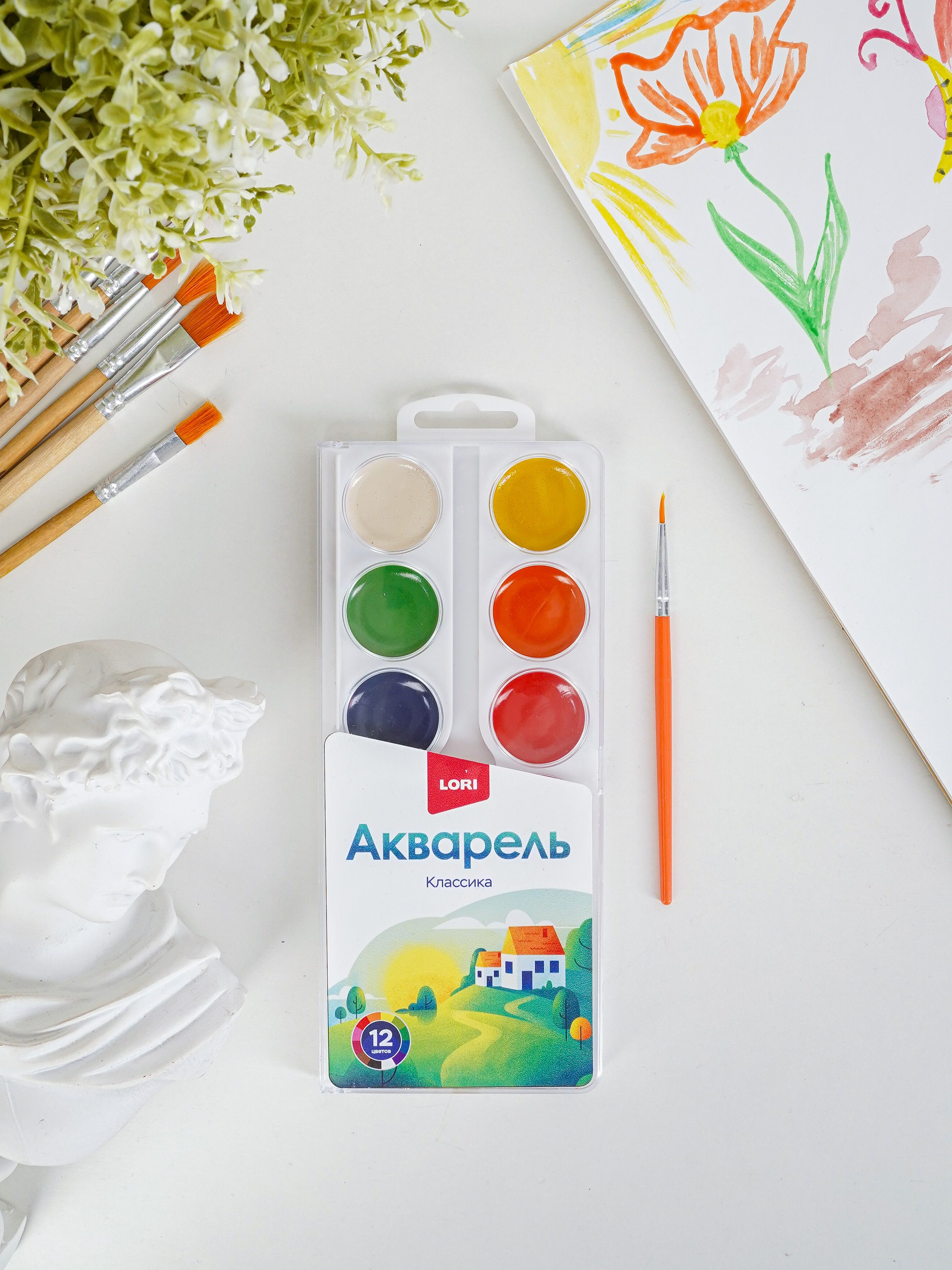 Краски акварель MeLLi School - фото 4