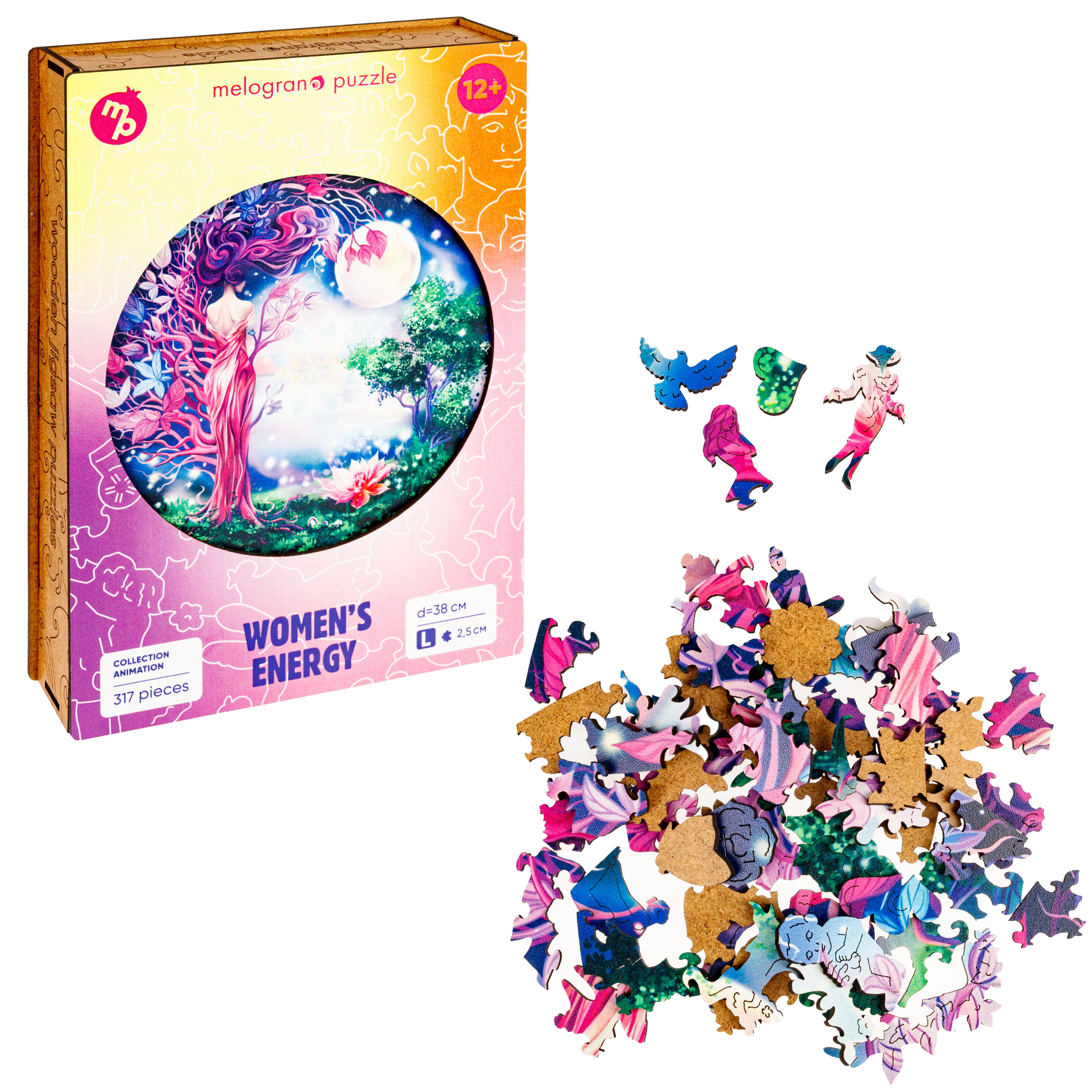 Пазл 1TOY логический 317 штук деревянный - фото 12