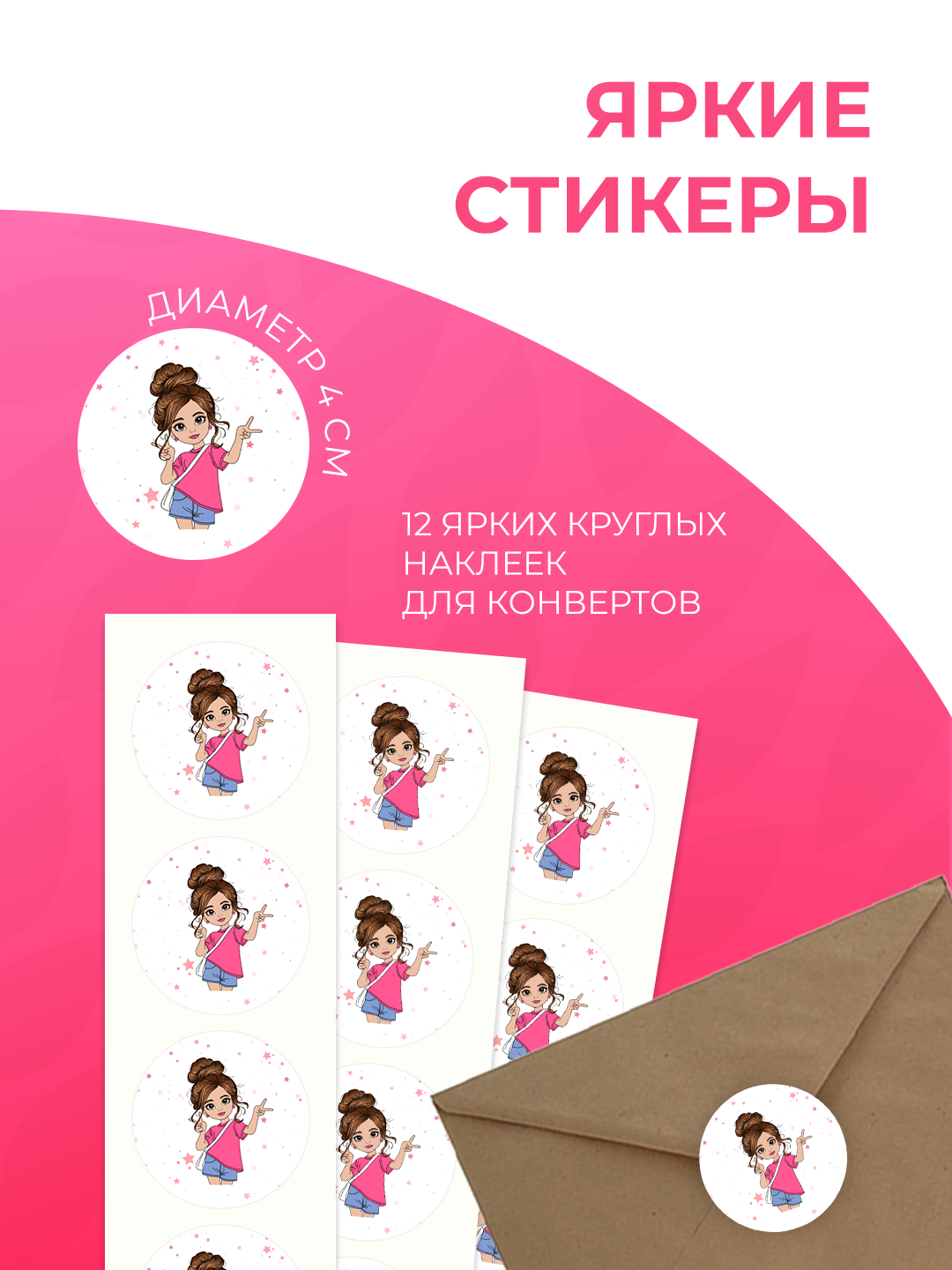 Приглашения Funny Print С Днём Рождения - фото 2