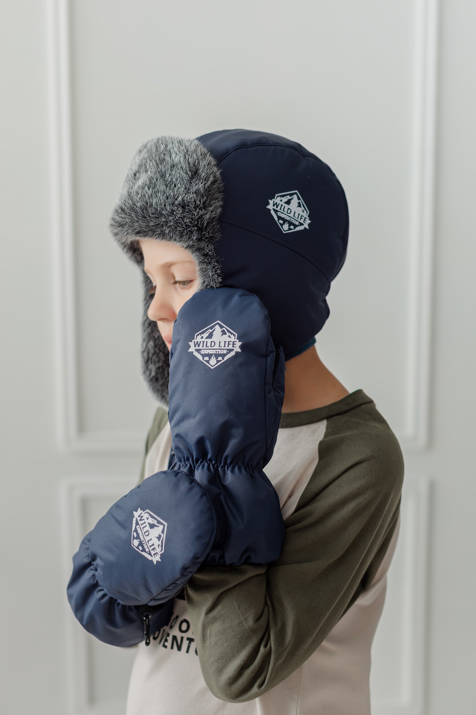 Варежки ARCTICMAGIC Р-308синий - фото 4