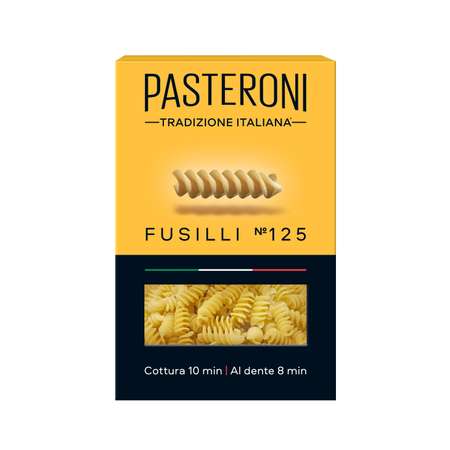 Макароны Pasteroni Спиральки №125 400г