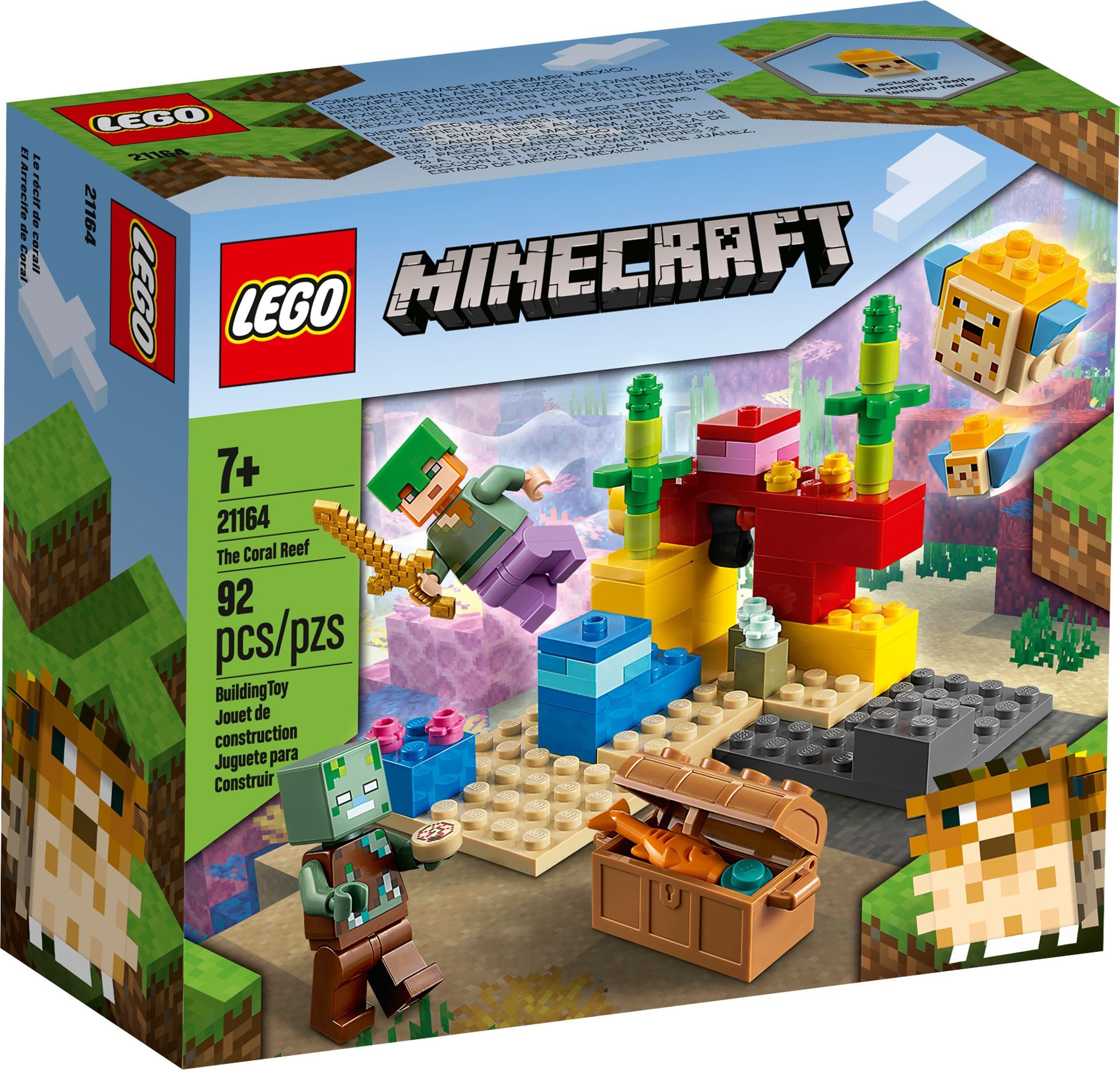 Конструктор LEGO Minecraft 21164 92 дет. - фото 1