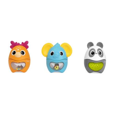 Игрушка Chicco пирамидка Весёлые животные 3в1