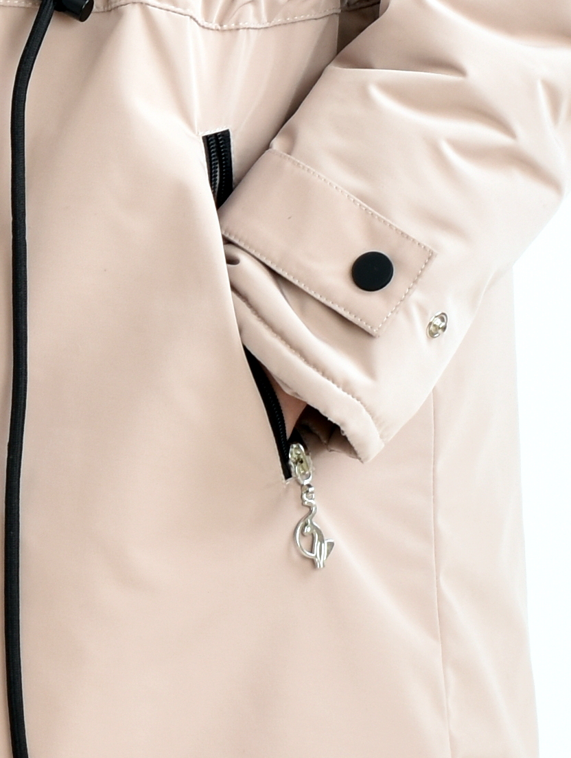 Парка AllisZhuk 00_451/бежевый - фото 5