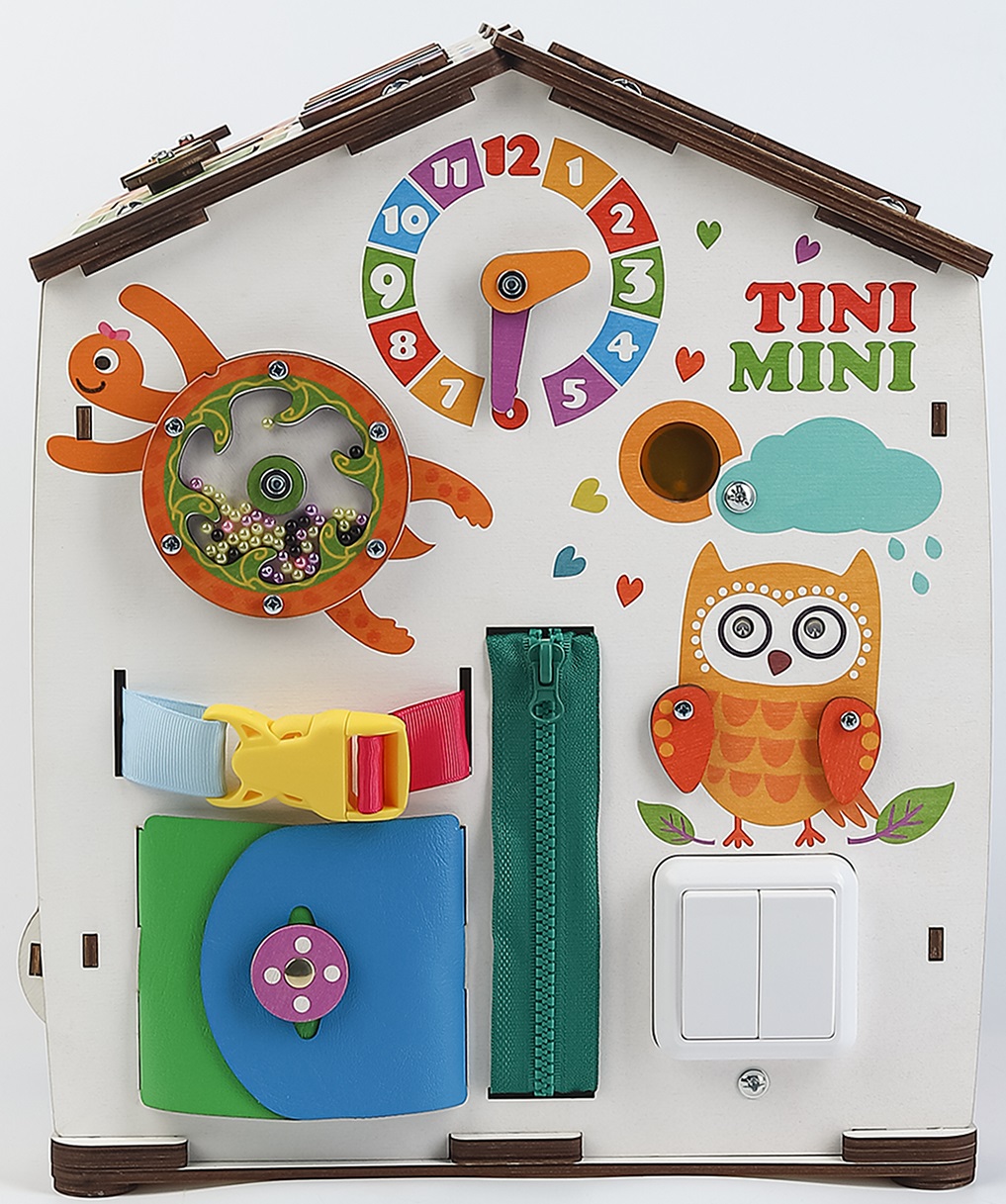 Игрушка tinimini бизиборд Совушка - фото 10