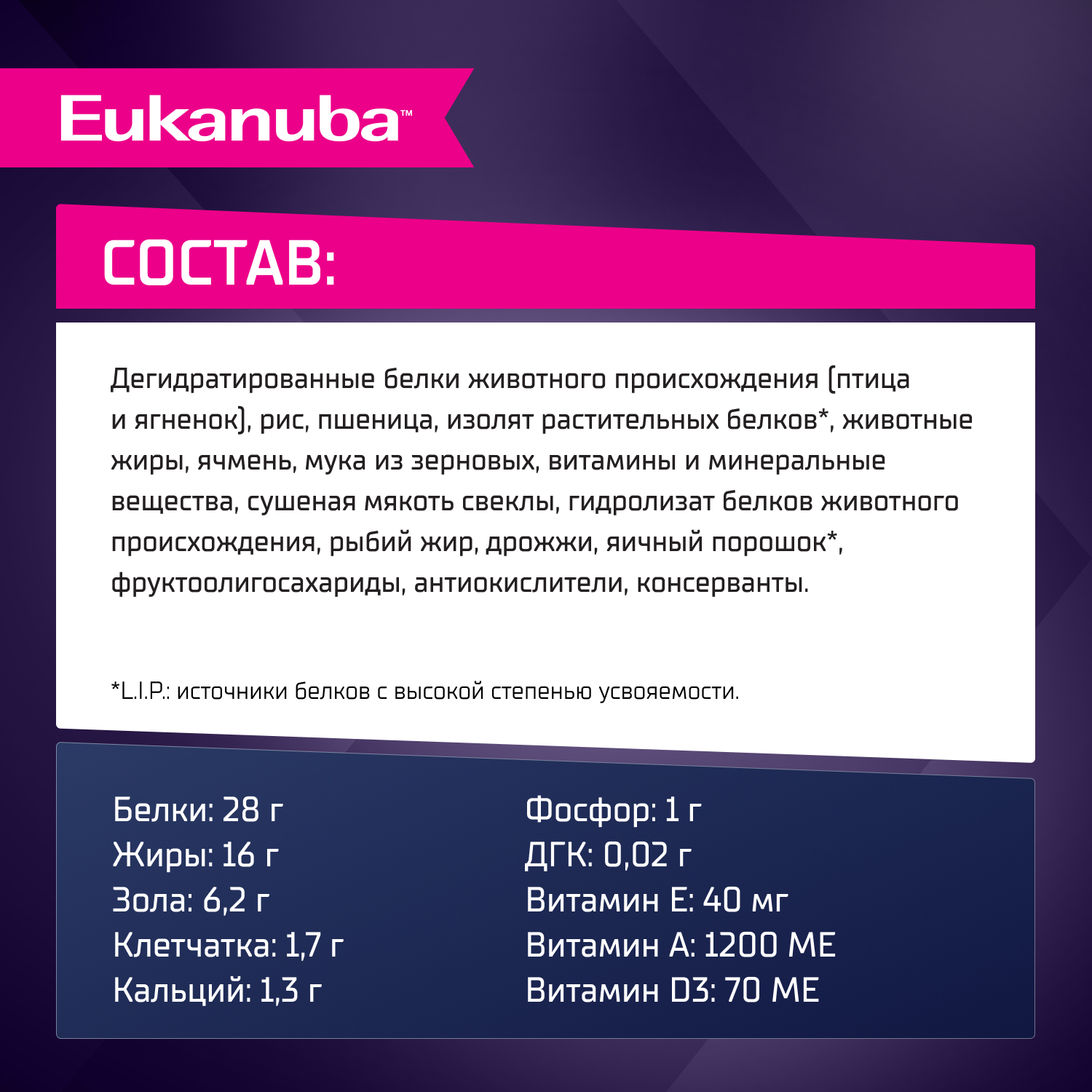 Корм сухой Eukanuba для щенков мелких и средних пород до 12 месяцев с ягненком 7кг - фото 5