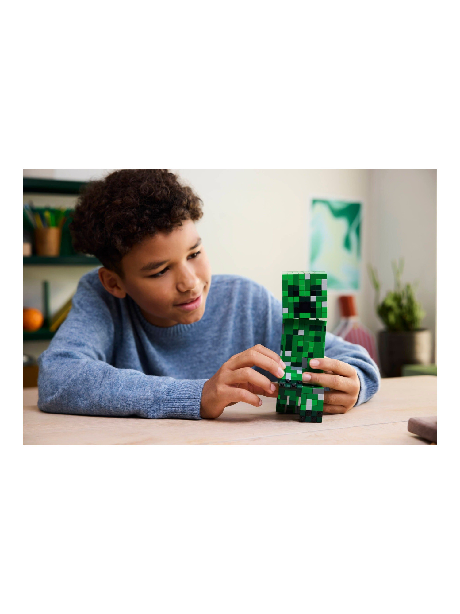 Конструктор LEGO Minecraft Крипер 665 дет. - фото 10