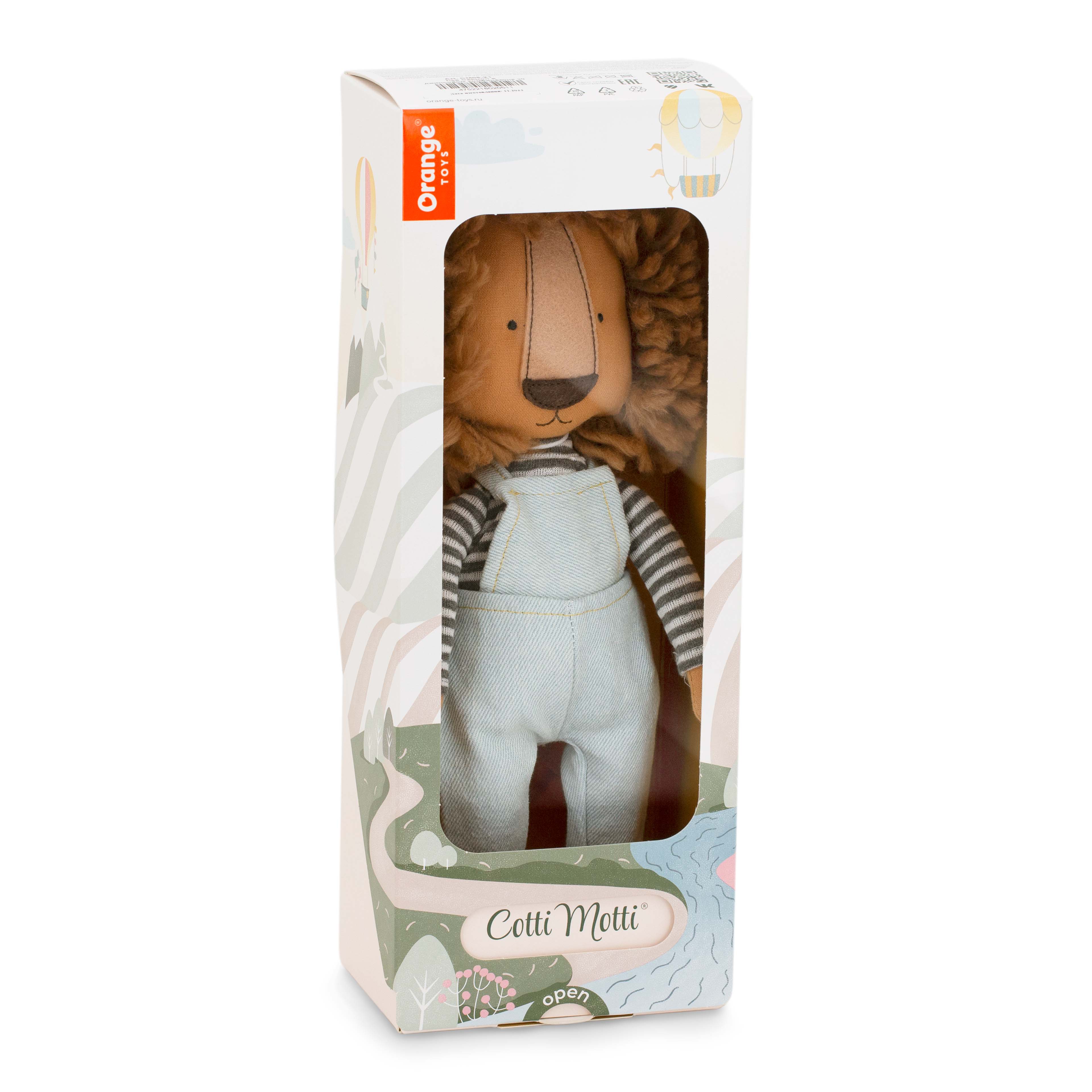 Игрушка мягкая Orange Toys лев - фото 2