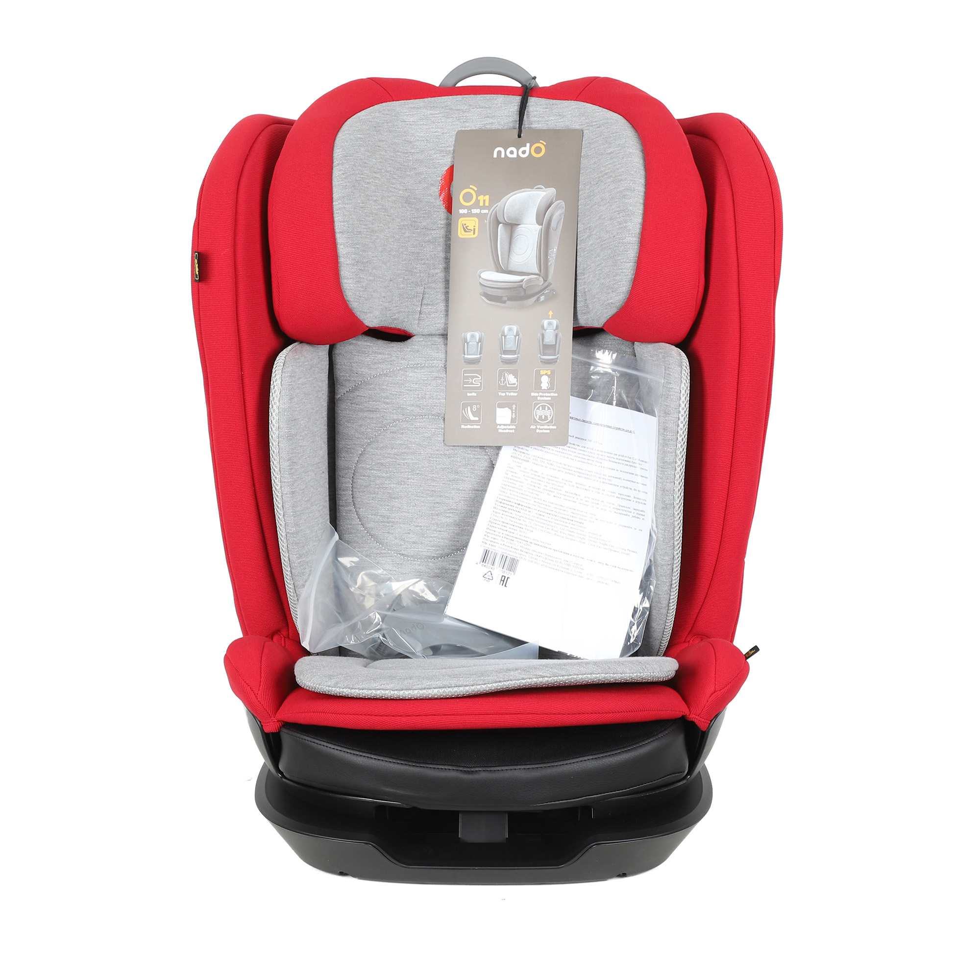 Автокресло nado Garnet red Isofix 2/3 (15-36 кг) - фото 31