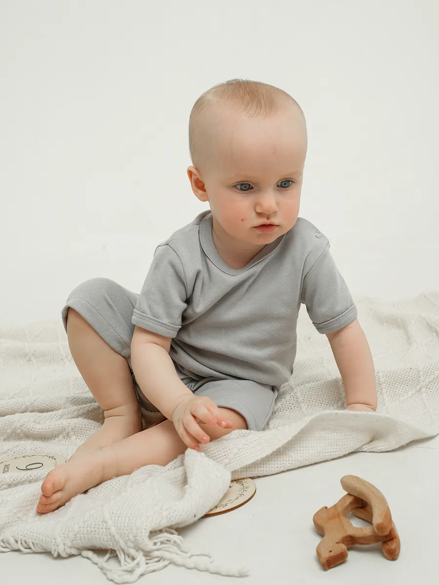 Песочник 3 шт Супер Пупс нбр/3прпе/ДжунглиСафариСерыйГолубой - фото 11