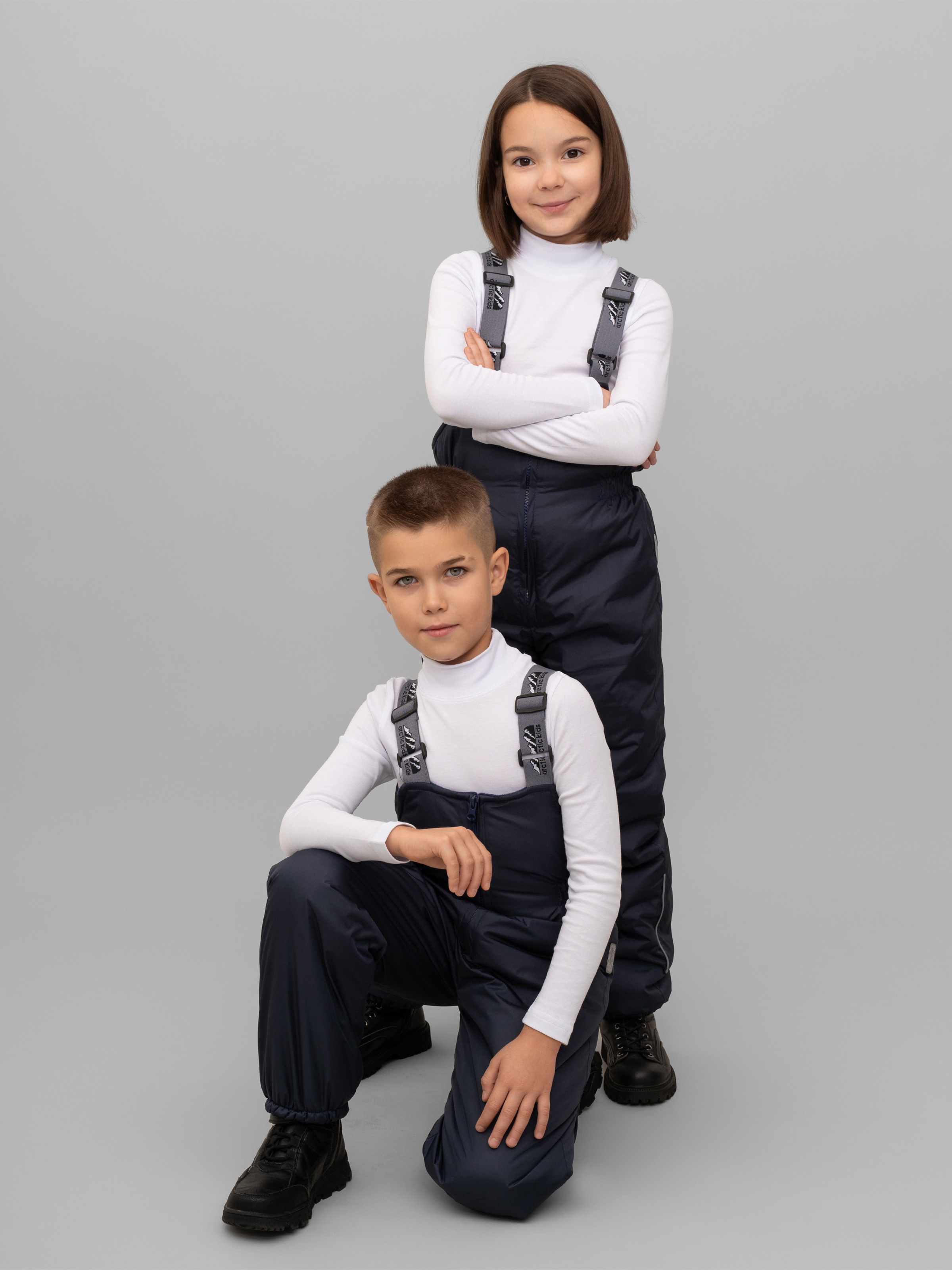 Полукомбинезон Arctic kids 60-010 синий - фото 12