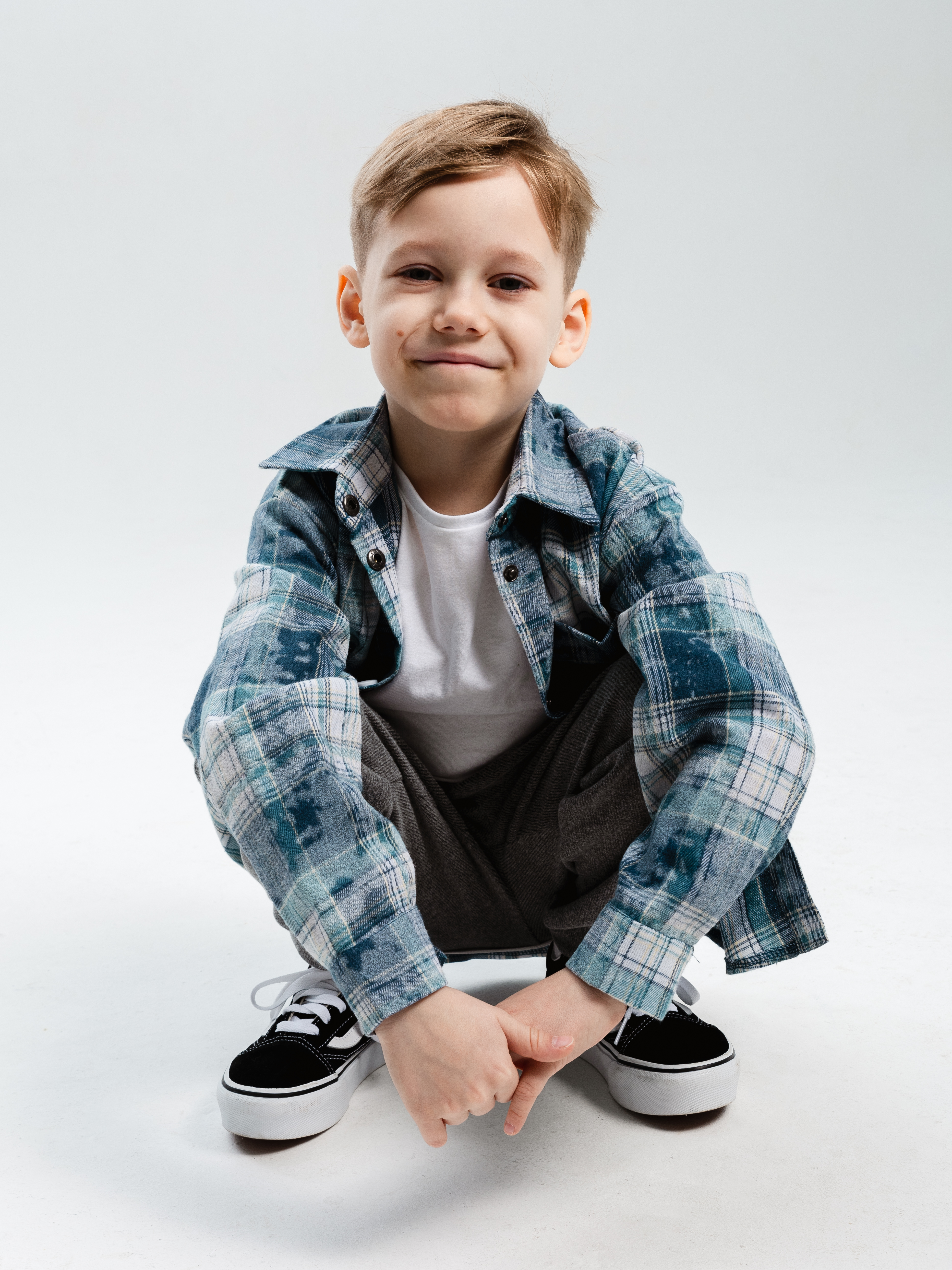 Рубашка Tiny Bestie голубаяваренка - фото 5