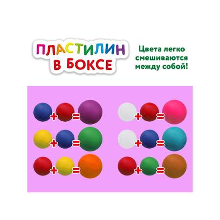 Пластилин Юнландия флуоресцентный