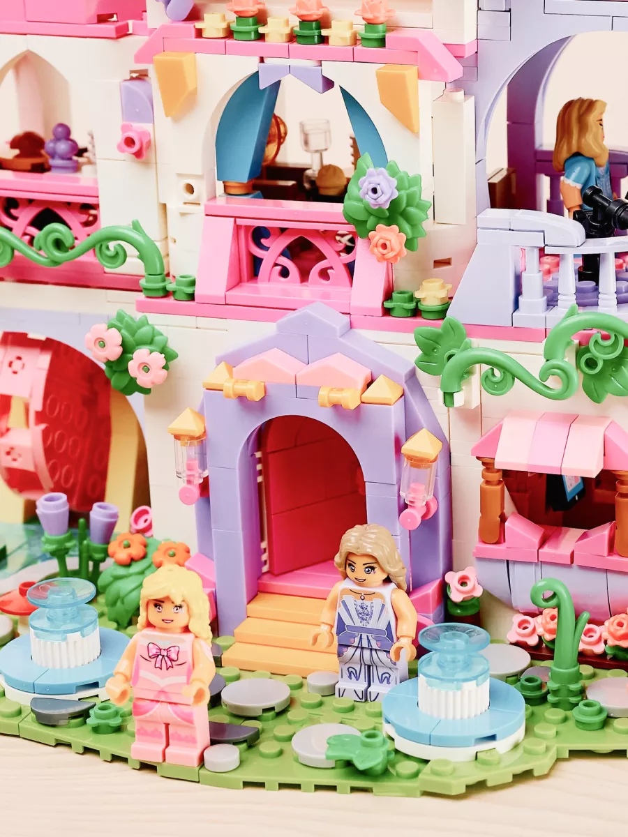 Конструктор Kids Build Castle Волшебный замок принцессы 1193 дет. - фото 12