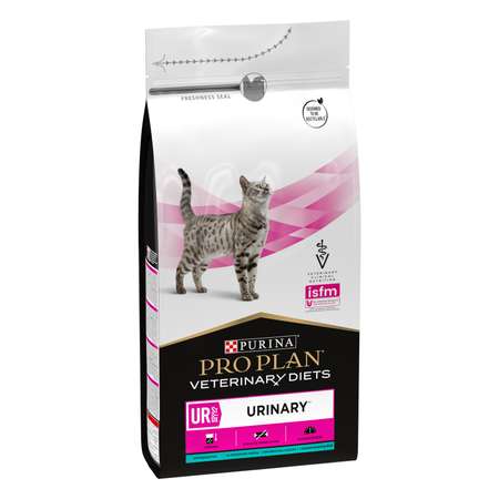 Корм для кошек Purina Pro Plan Veterinary diets UR при МКБ с океанической рыбой 1.5кг