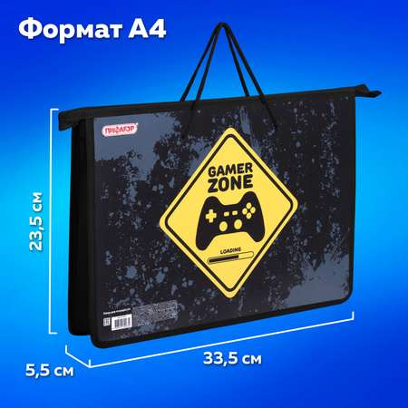 Папка с ручками Пифагор