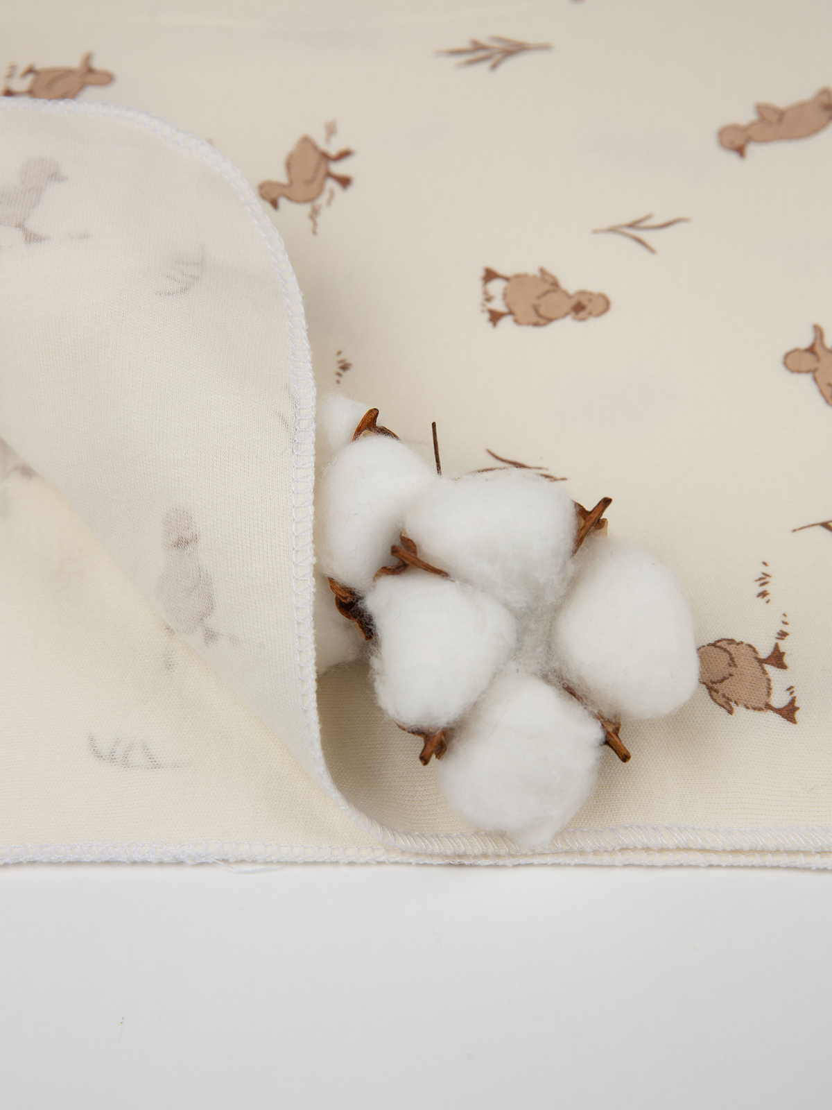 Пелёнка inlovery трикотаж 85х100 см 2 шт. - фото 12