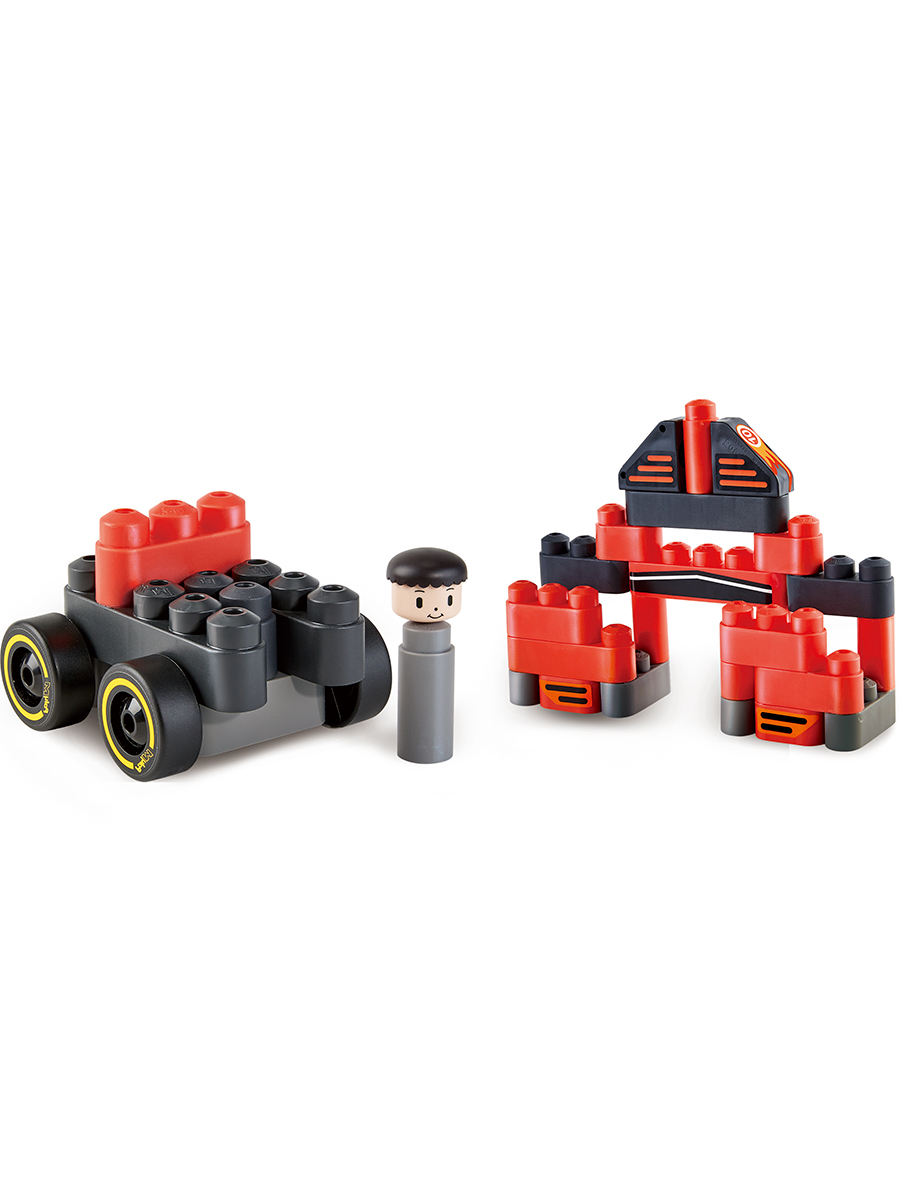 Конструктор Hape Гоночный автомобиль 31 дет. - фото 7